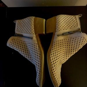 Lucky Brand leather booties. Size 7.5. Gently worn